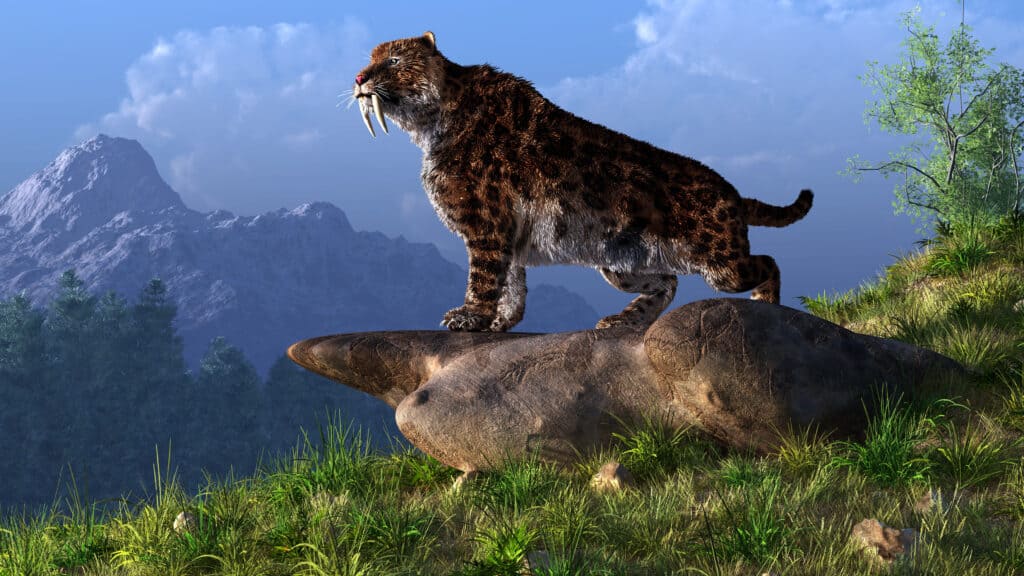 giant prehistoric cats