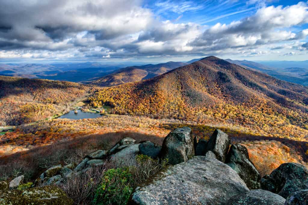 Sharp Top Peak in Virginia