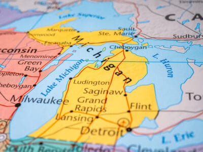 A Where Is Michigan? See Its Map Location and Surrounding States