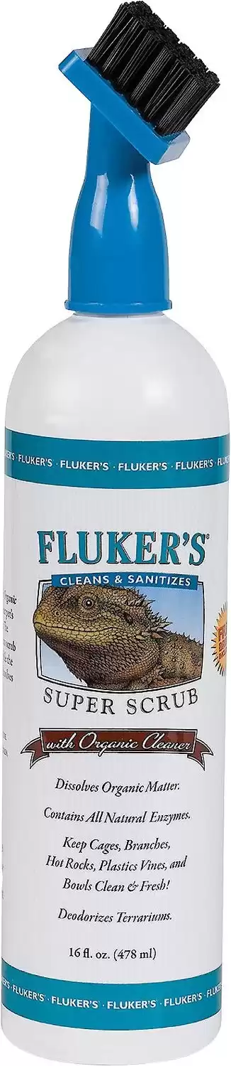 #1 Best Overall:  Fluker's Super Scrub Reptile Cleaner
