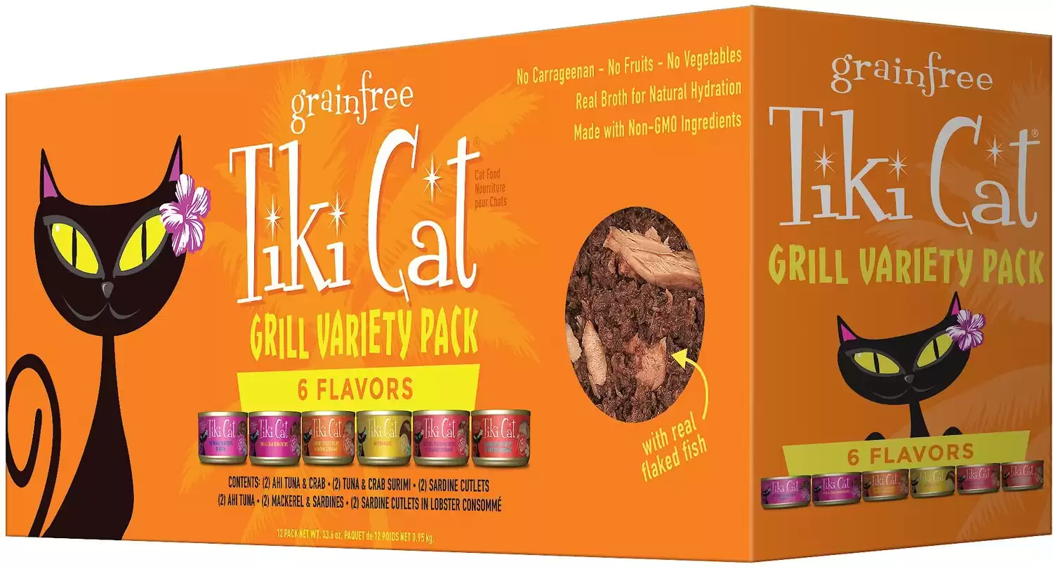 Tiki Cat King Kamehameha Grill Variety Pack