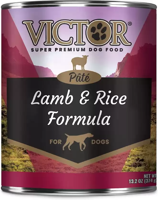 VICTOR Lamb & Rice Paté Canned Dog Food