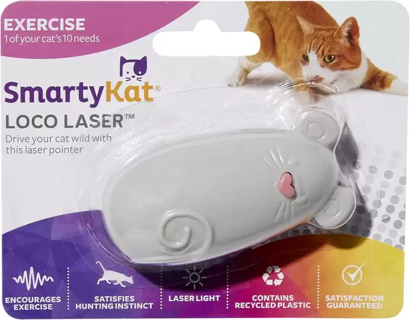 SMARTYKAT Loco Laser Cat Toy