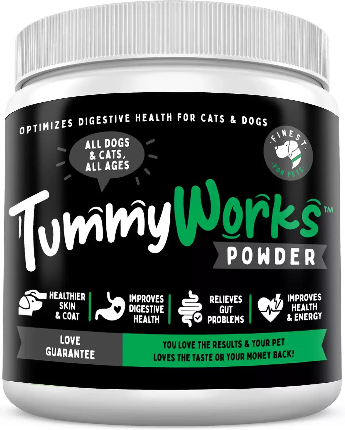 TummyWorks Probiotics & Digestive Dog & Cat Supplement