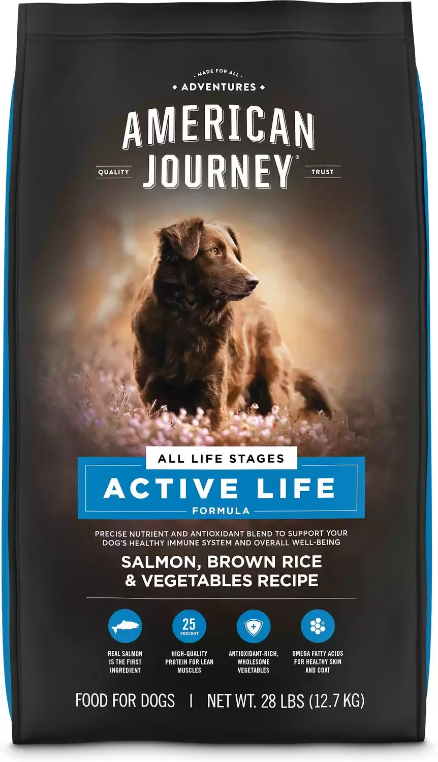 American Journey Active Life Formula Salmon, Brown Rice & Vegetables