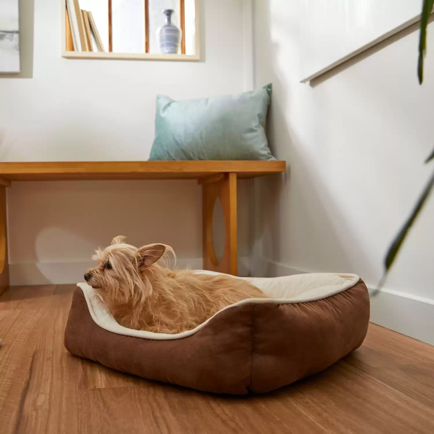 Frisco Rectangular Bolster Cat & Dog Bed