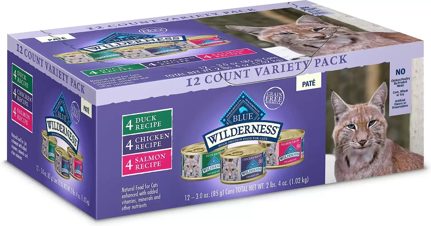 Blue Buffalo Wilderness Pate Variety Pack