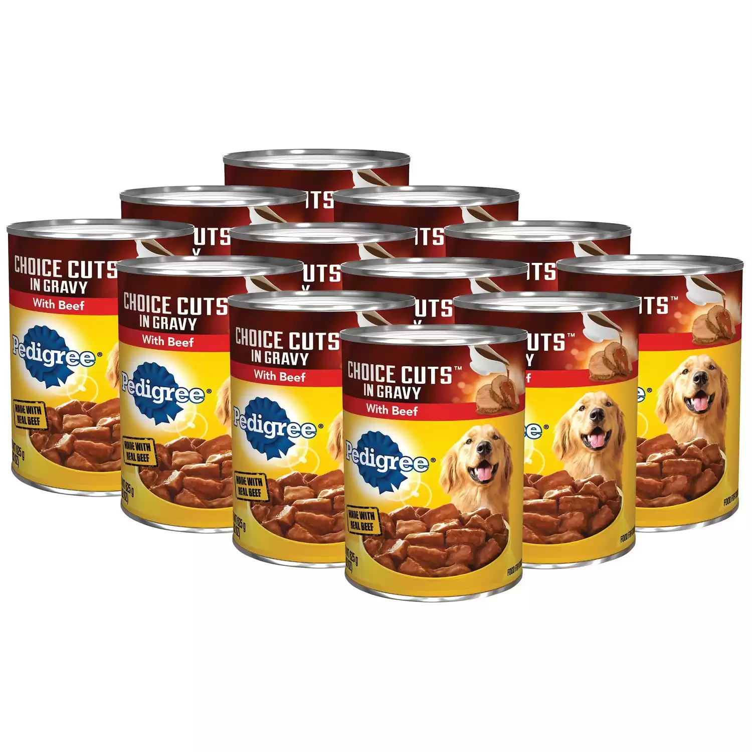 Pedigree Choice Cuts in Gravy With Beef Canned Dog Food