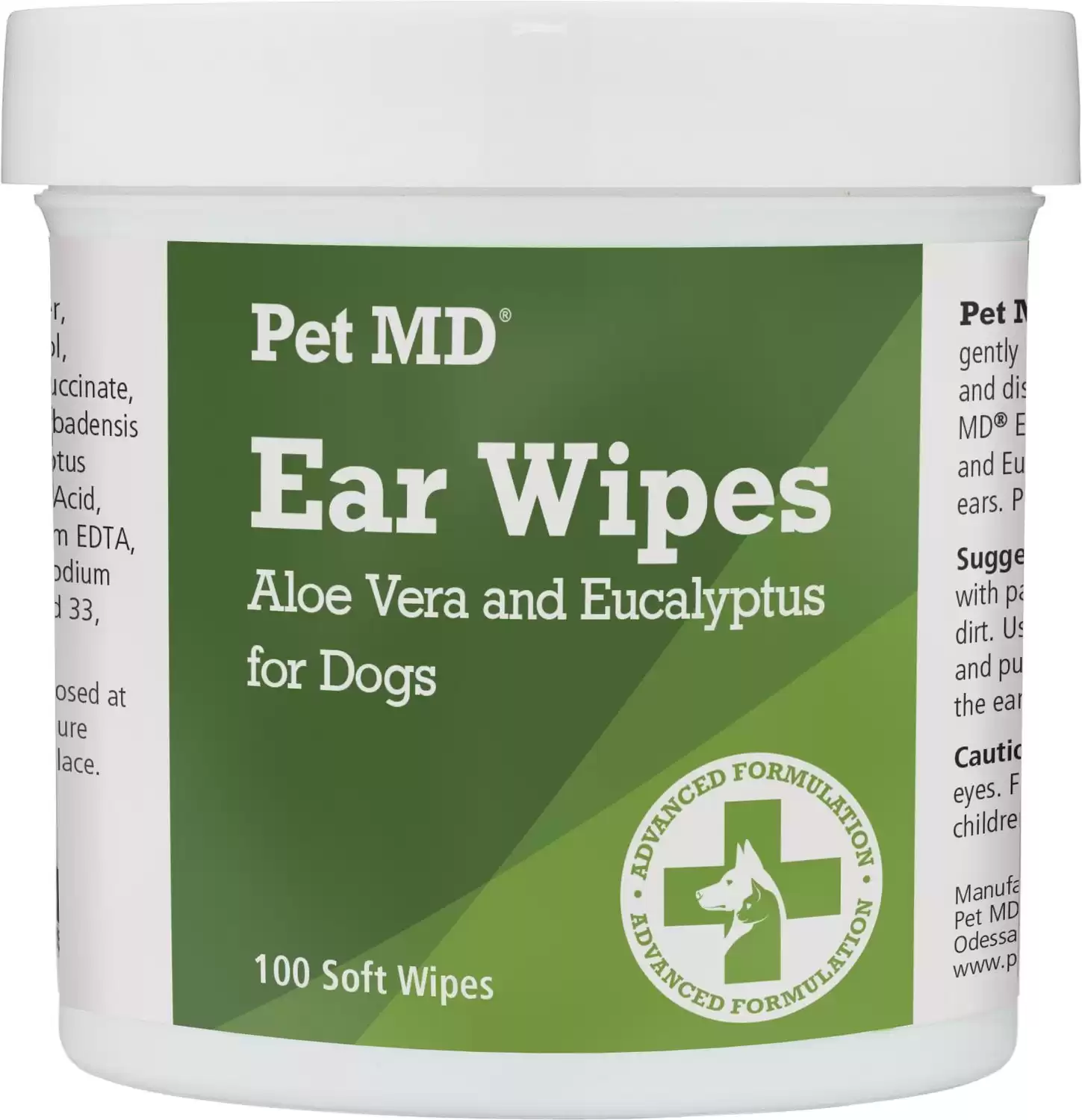 Pet MD Dog Ear Wipes