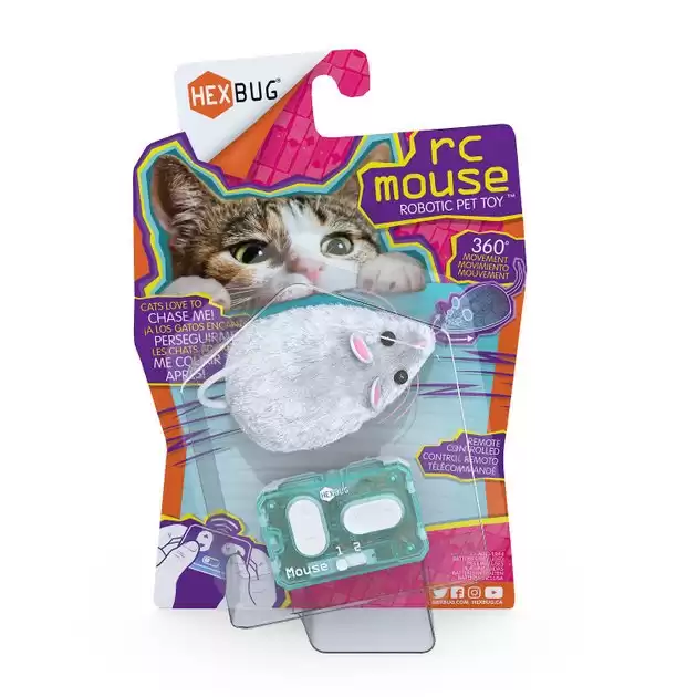 HEXBUG Remote Control Mouse Cat Toy