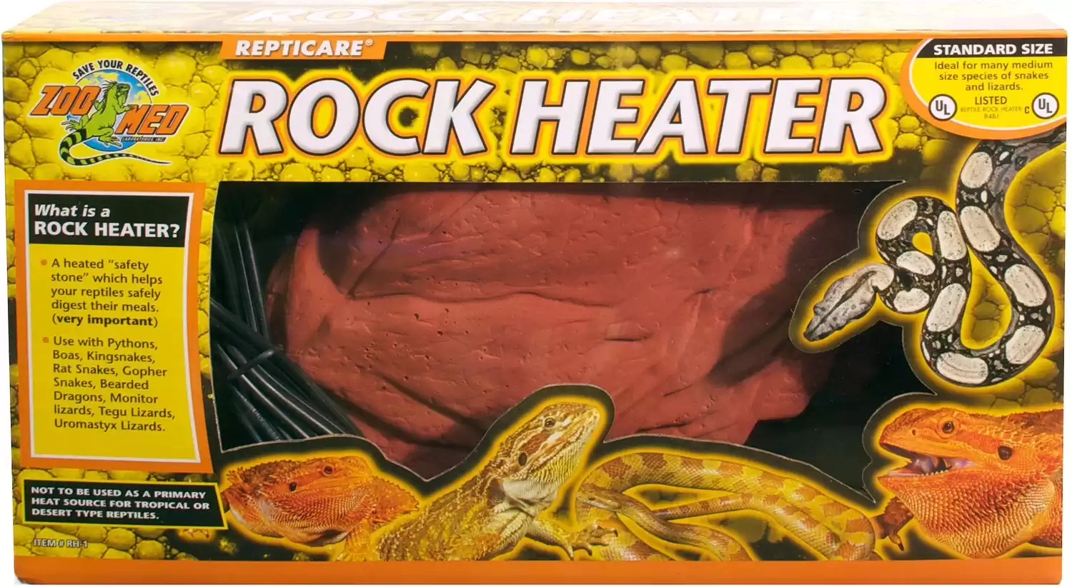 Zoo Med Repticare Rock Heater Mini Size