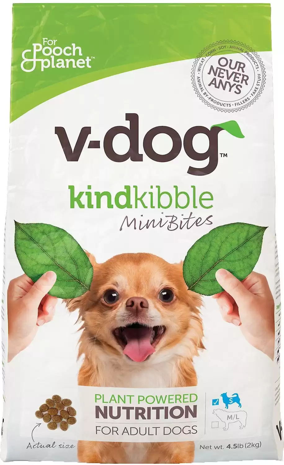 V-Dog Kind Kibble Mini Bites Vegan Adult Dry Dog Food
