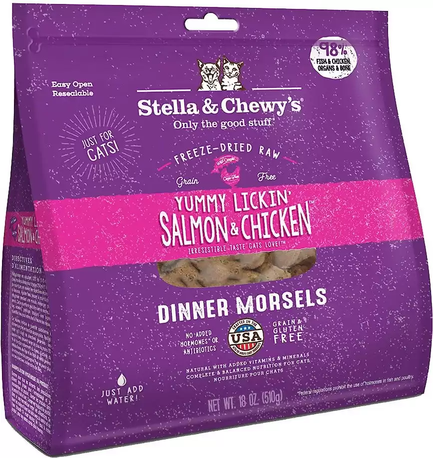 Stella & Chewy's Yummy Lickin' Freeze-Dried Raw Cat Food