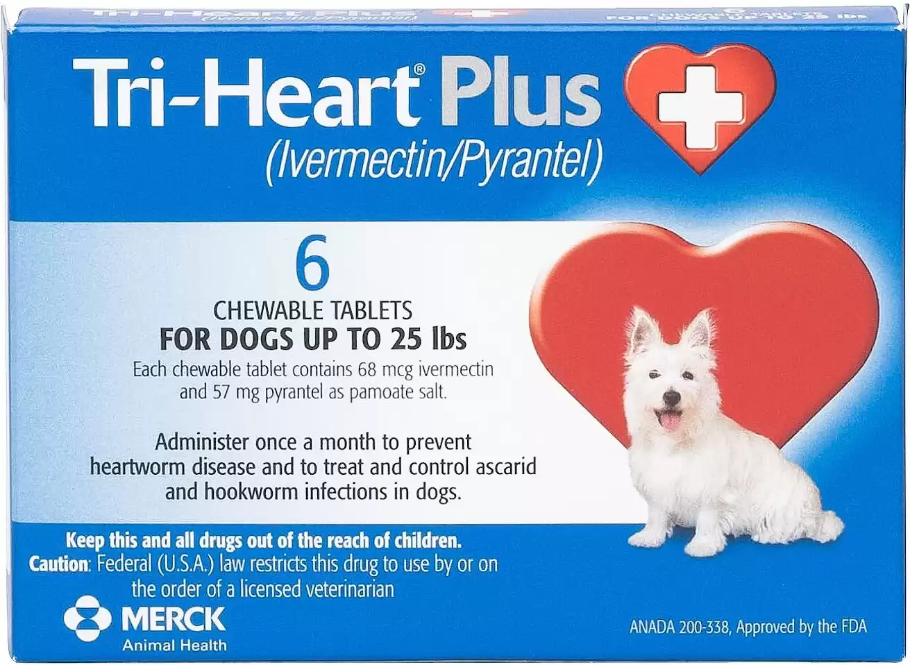 Tri-Heart Plus Chewable Tablet for Dogs