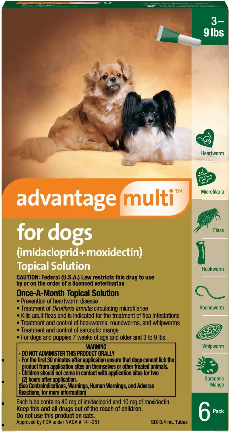 Advantage Multi Topical Solution for Dogs