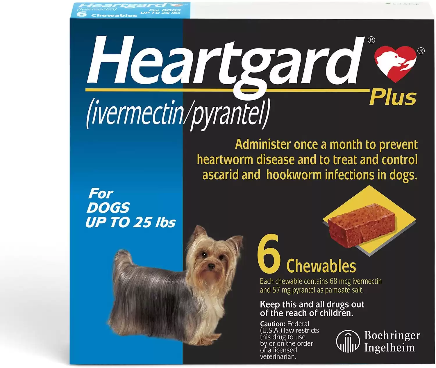 Heartgard Plus Chewable Tablets for Dogs