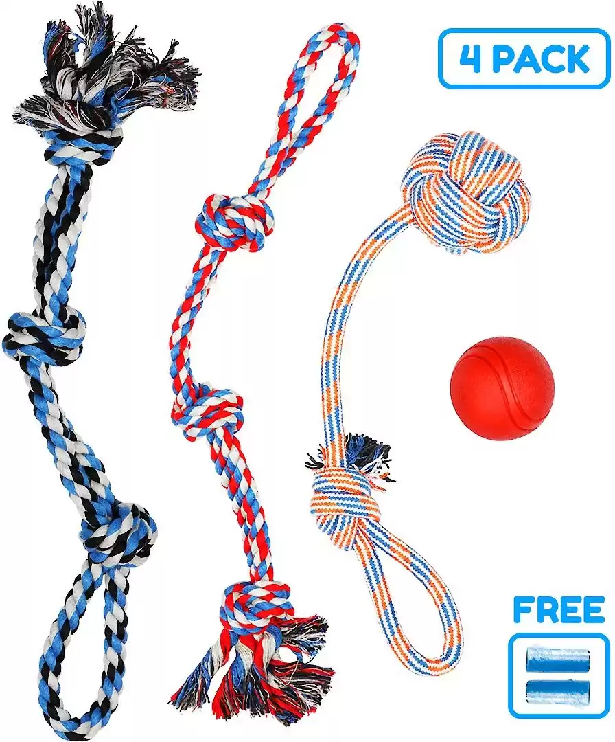 Pacific Pups Rescue Assorted Rope Dog Toys