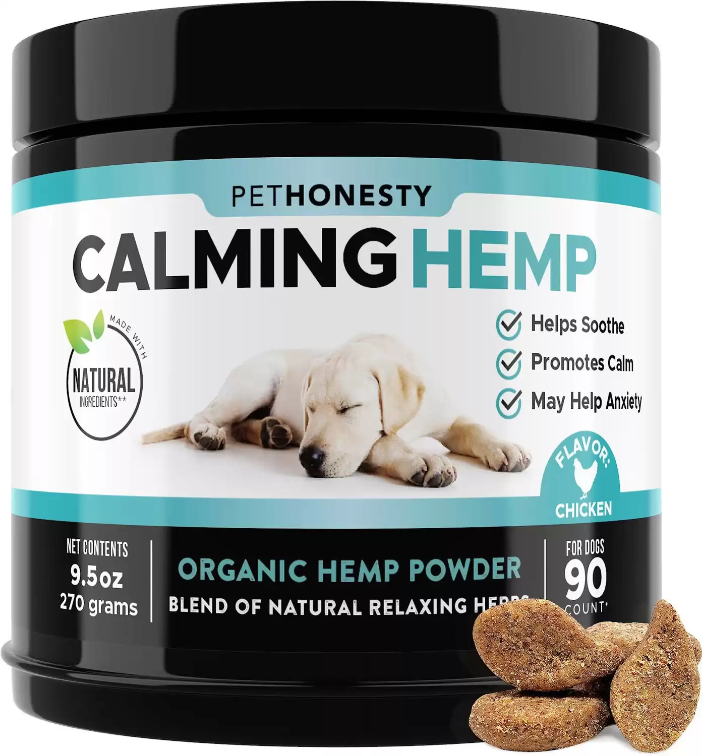 PetHonesty Hemp Calming Chews for Dogs