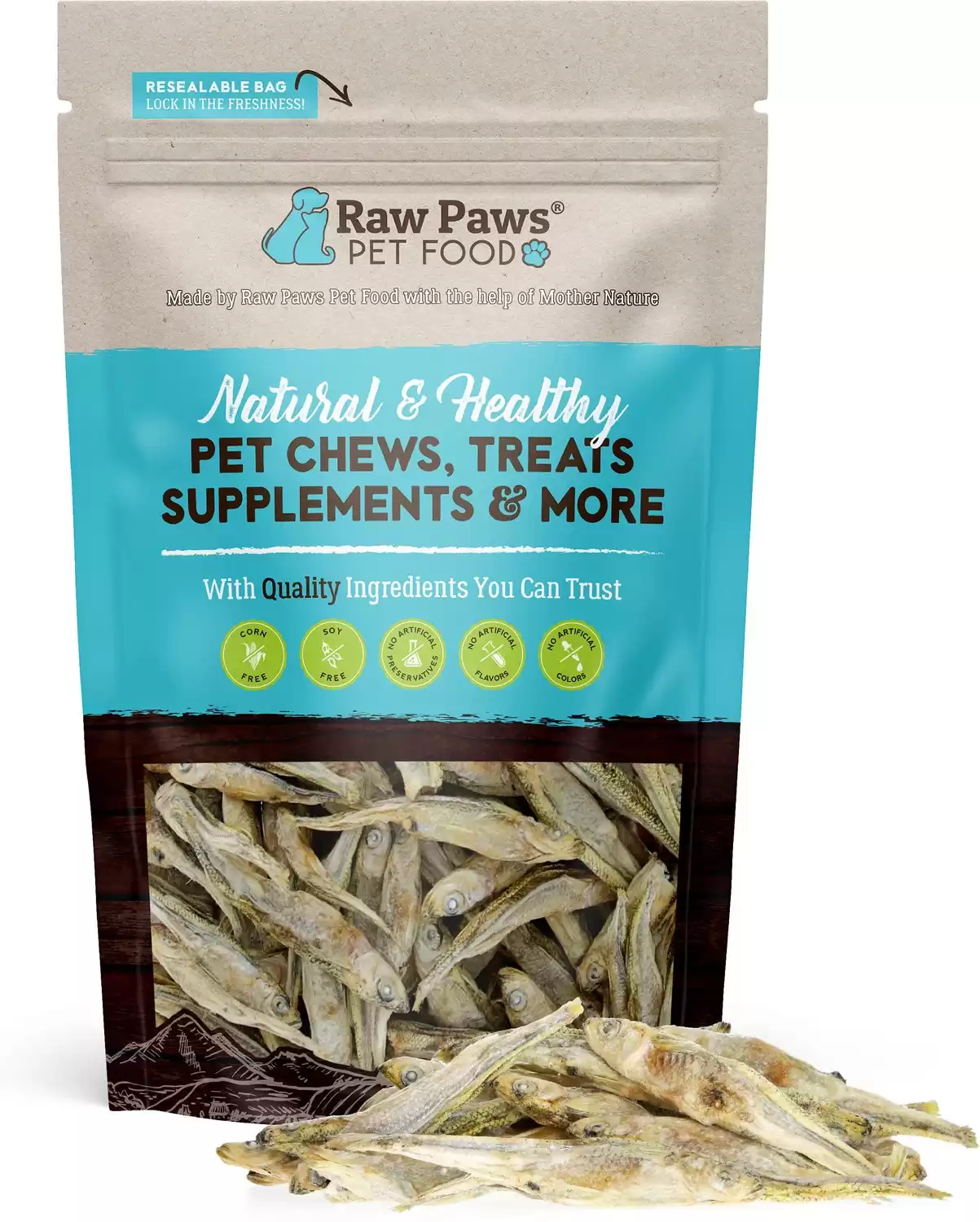 Raw Paws Premium Compressed Rawhide Bones