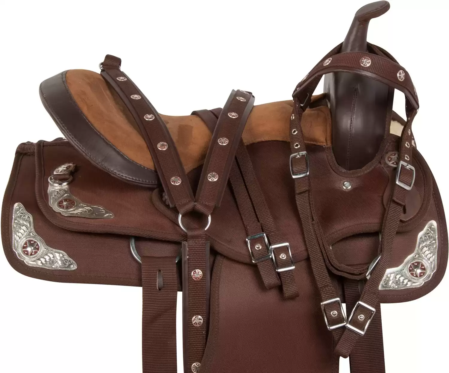 AceRugs Beautiful Western Show Horse Saddle with Pad