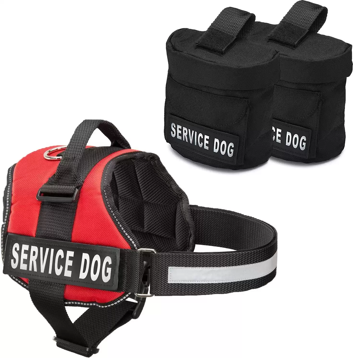 Industrial Puppy Service Dog Harness & Backpacks