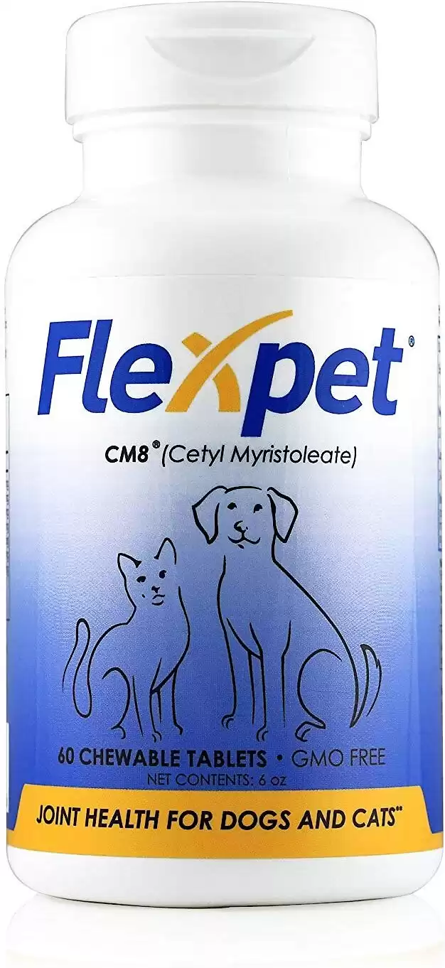 Flexpet CM8 Joint Health Dog & Cat Supplement, 60 count