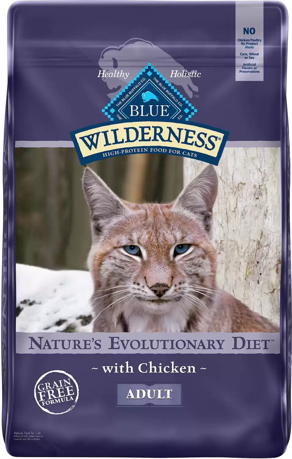 Blue Buffalo Wilderness Chicken Recipe Grain-Free Dry Cat Food