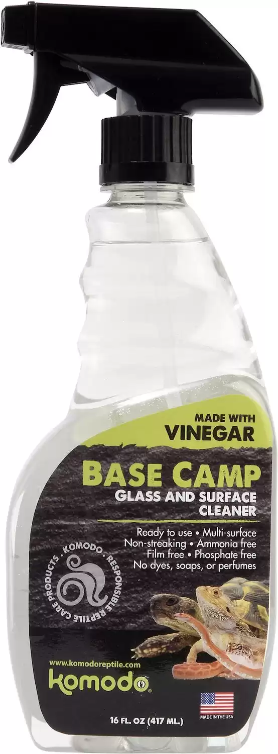 Best With Vinegar: Komodo Base Camp Glass & Surface Cleaner Spray