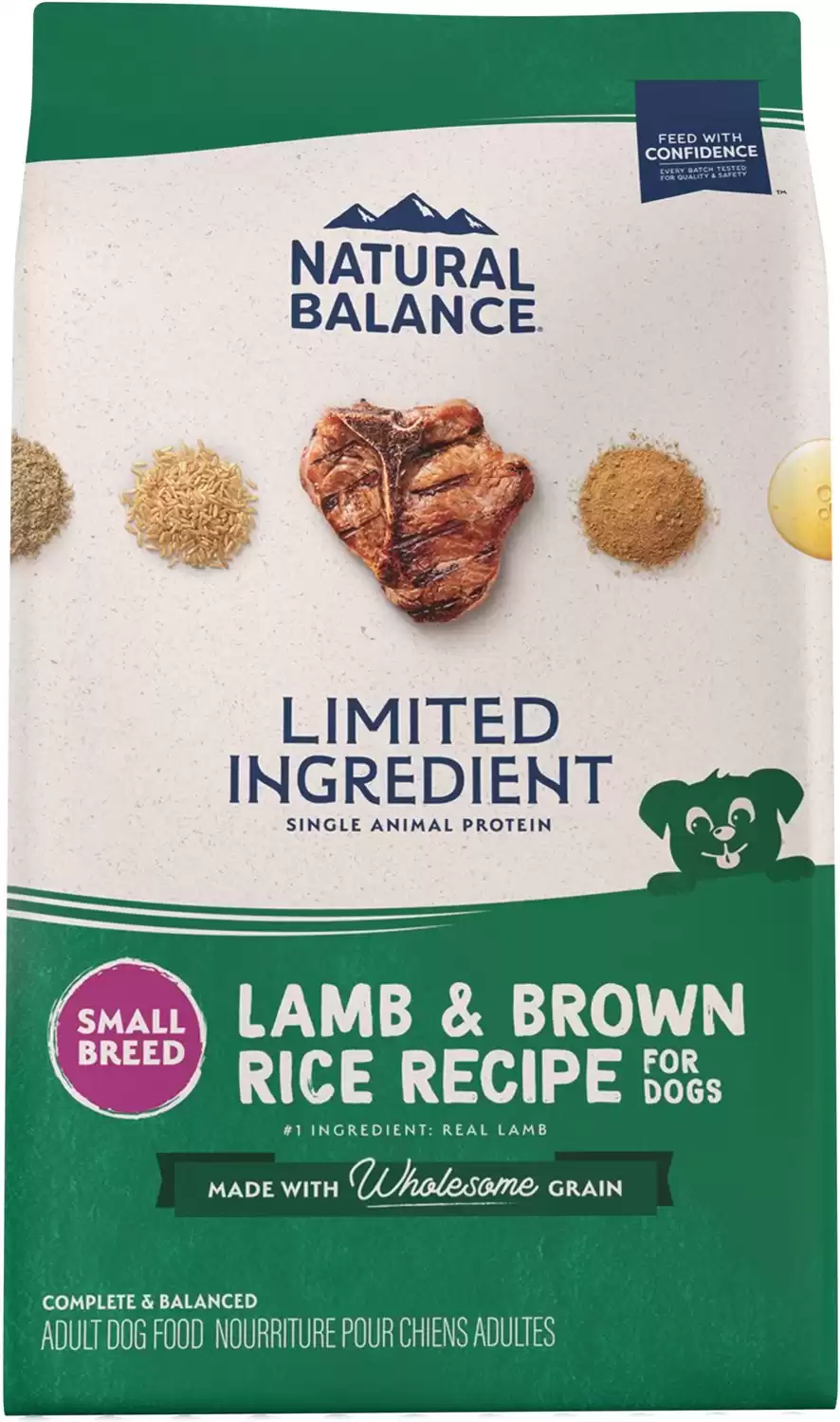 Natural Balance Limited Ingredient Dry Dog Food for Small Breeds