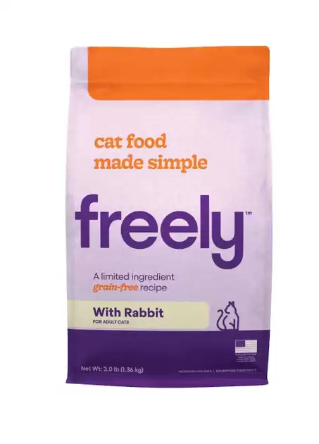 Freely Rabbit Recipe Limited Ingredient Grain-Free Dry Cat Food