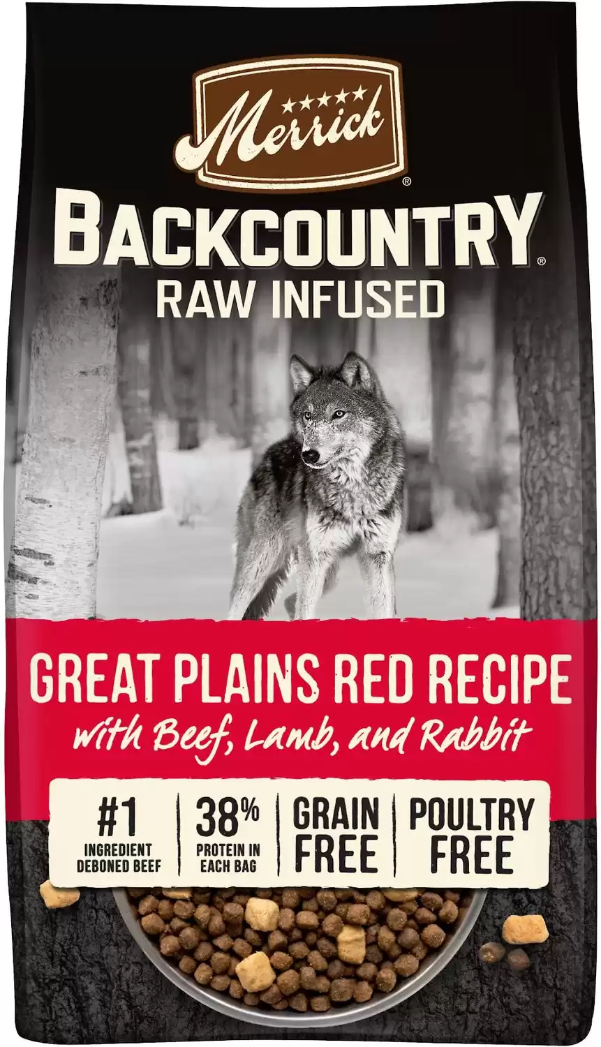 Merrick Backcountry Raw Infused Healthy Grains Dog Food