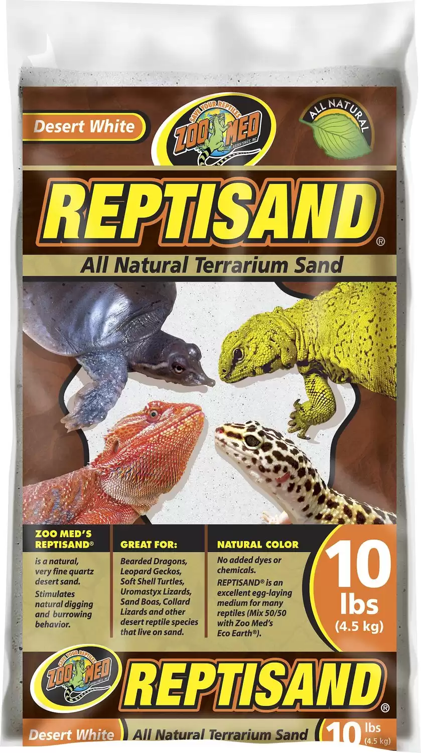 Zoo Med Reptisand Reptile Terrarium Sand, Desert White