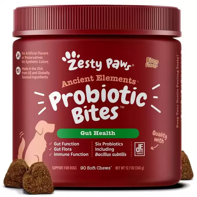 Zesty Paws Ancient Elements Probiotic Bites