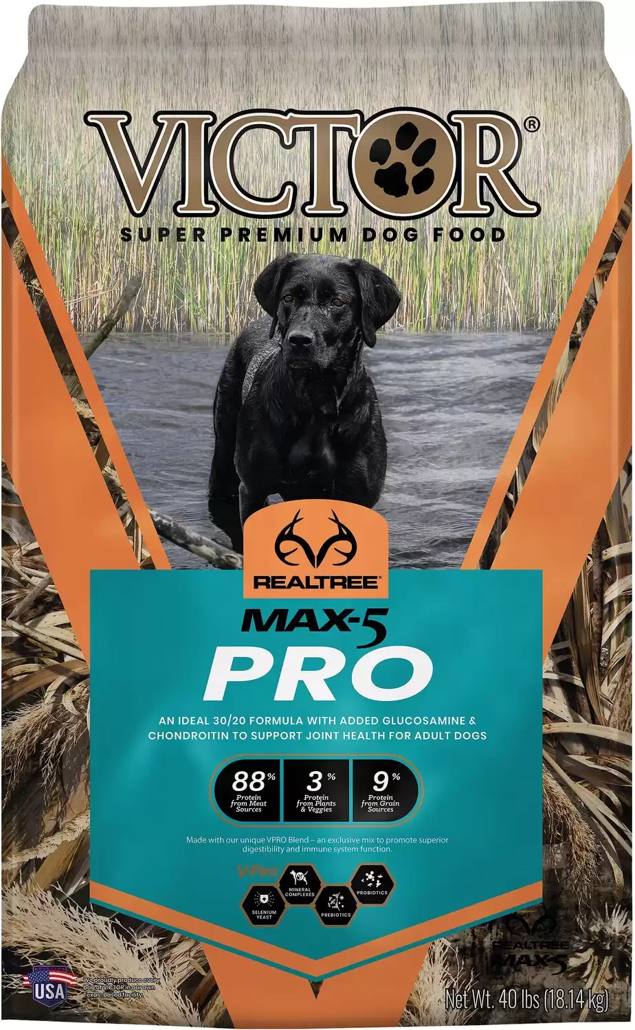 VICTOR Realtree MAX-5 PRO Dry Dog Food