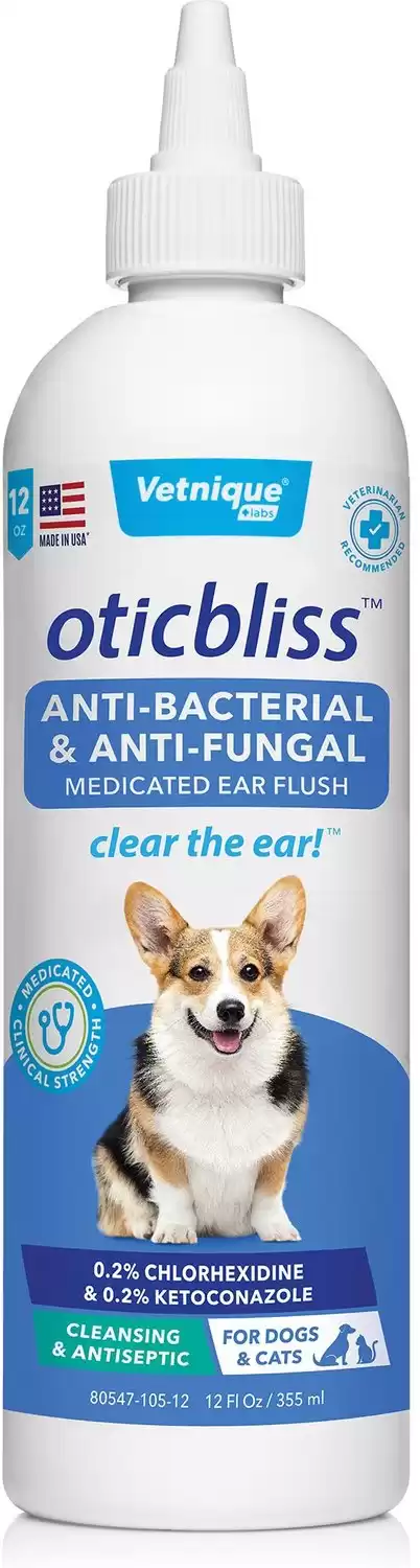 Vetnique Labs Oticbliss Ear Flush Cleaner