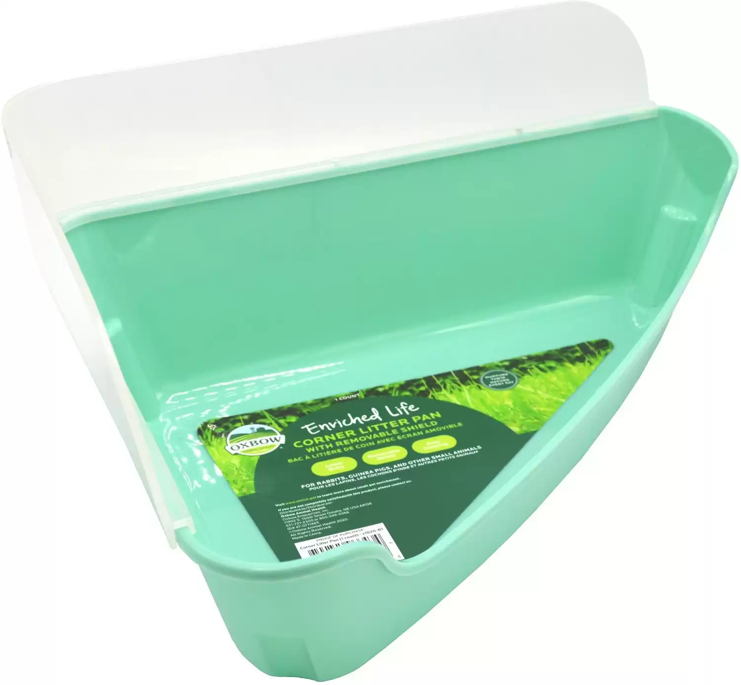 Oxbow Enriched Life Corner Small Animal Litter Pan