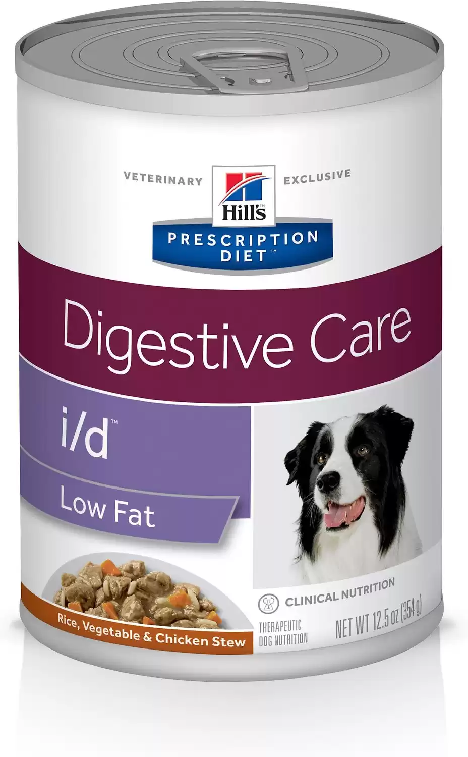 Hill's Prescription Diet i/d Digestive Care Low Fat Rice, Vegetable & Chicken Stew Wet Dog Food