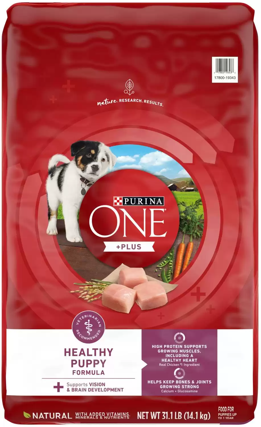 Purina ONE +Plus High Protein Healthy Puppy Formula Dry Puppy Food