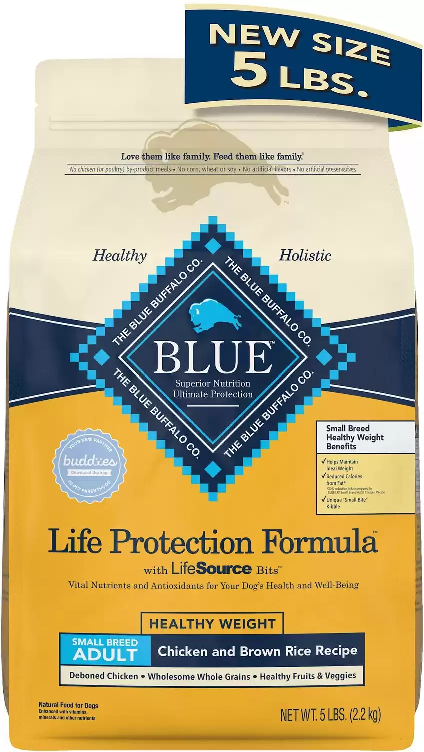 Blue Buffalo Life Protection Formula Small Breed Healthy Weight Adult Dry Dog Food