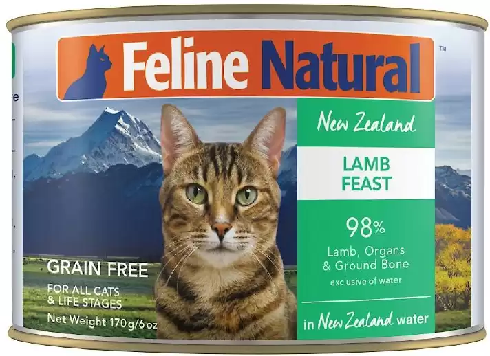 Feline Natural Lamb Feast Grain-Free Canned Cat Food