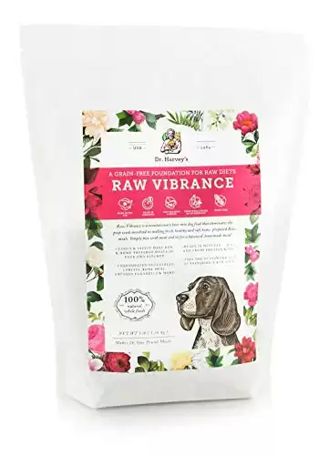 Dr. Harvey's Raw Vibrance Grain Free Raw Dog Food