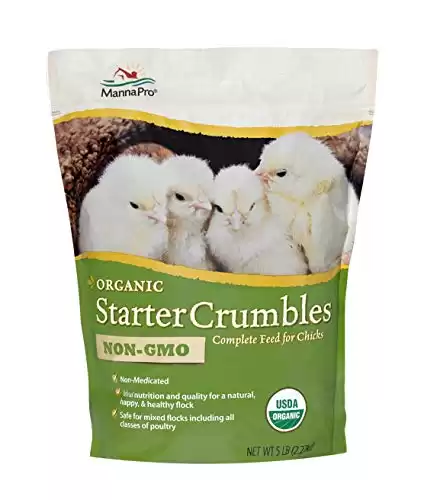 Manna Pro Organic Starter Crumble Complete Feed