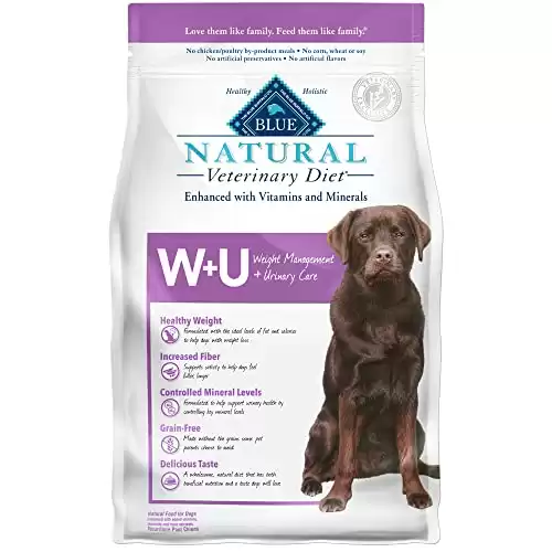 Blue Buffalo Natural Veterinary Diet W+U Dry Dog Food