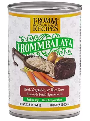 Fromm Recipes Frommbalaya Beef, Vegetables & Rice Stew