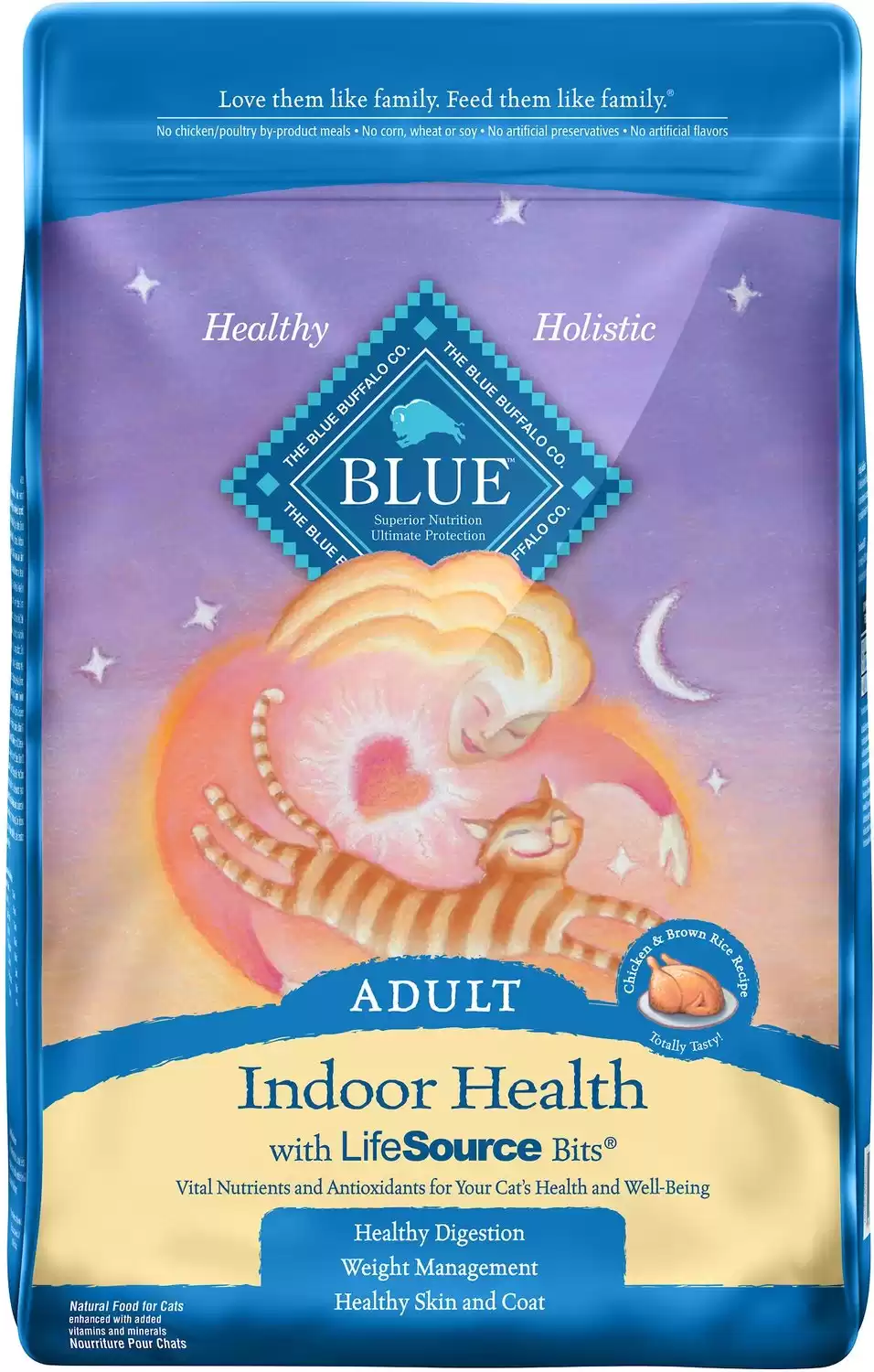 Blue Buffalo Tastefuls Chicken Indoor Natural Adult Dry Cat Food