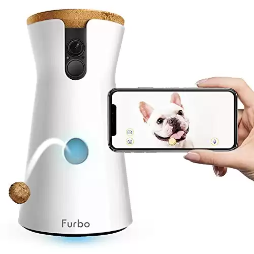 Furbo Dog Camera: Treat Tossing, Full HD Wifi Pet Camera