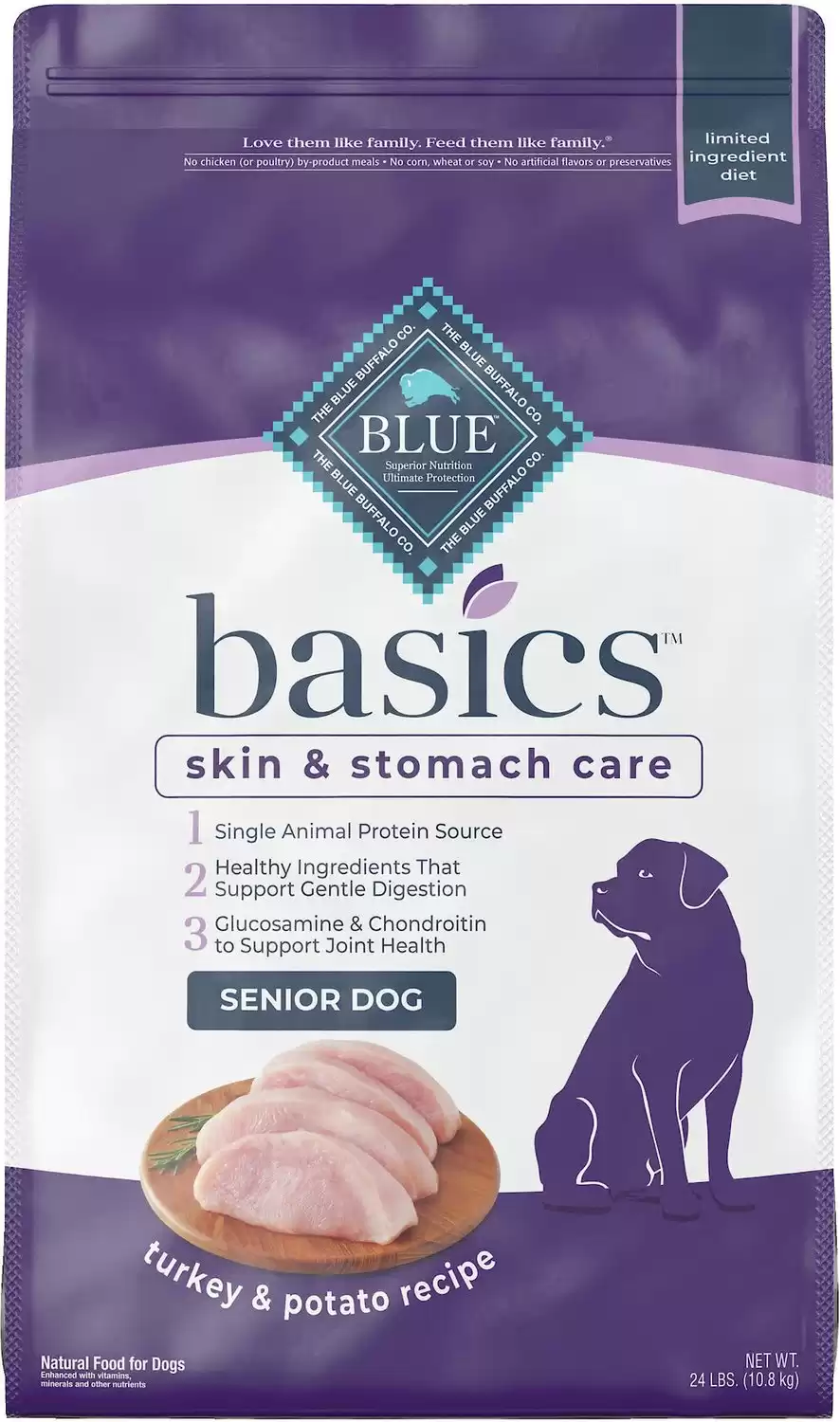 Blue Buffalo Basics Skin & Stomach Care Dry Dog Food
