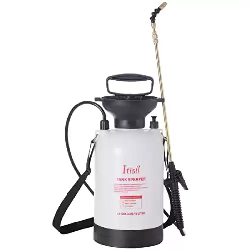 Itisll Portable Garden Pump Sprayer