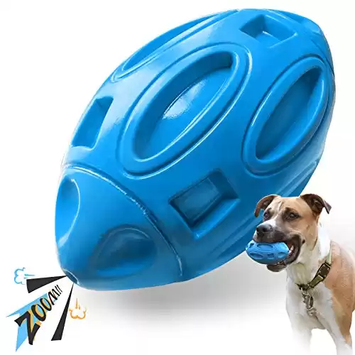 EASTBLUE Squeaky Dog Toys for Aggressive Chewers