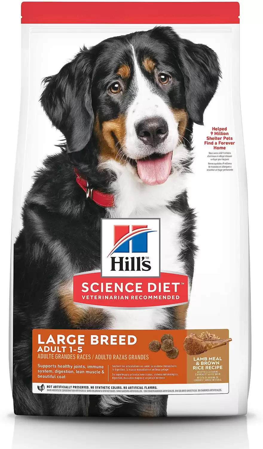 Hill's Science Diet Adult Large Breed Lamb Meal & Brown Rice